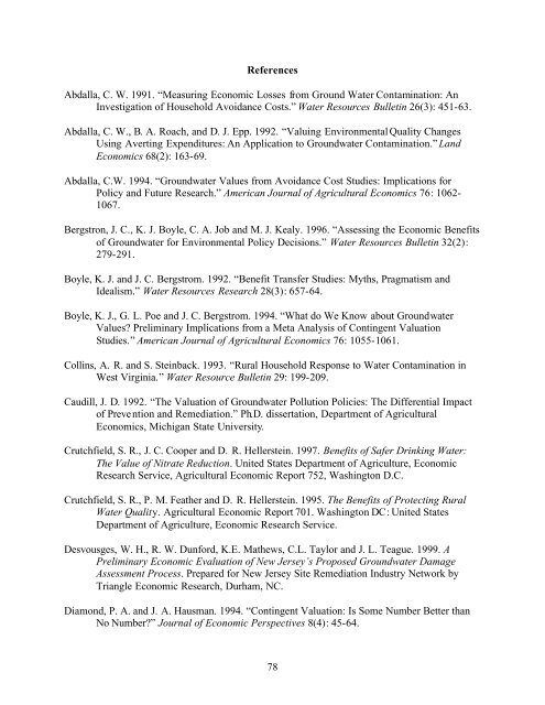 Natural Resource Damage Assessment: Methods and Cases