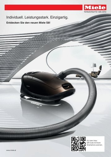 Miele- Entdecken Sie den neuen S8 Staubsauger
