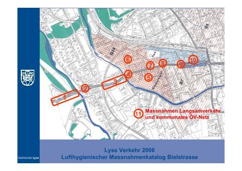 Info Grossprojekte (pdf|1.5 MB) - Gemeinde Lyss