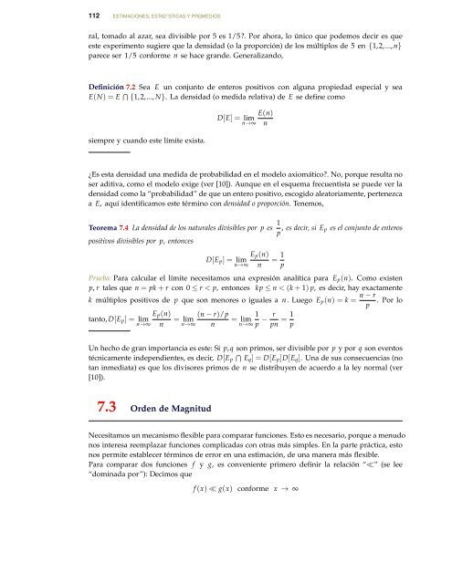 Introducción a la teoría de números. Ejemplos y - TEC-Digital