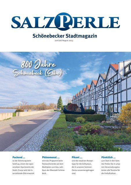 SalzPerle Schönebecker Stadtmagazin Juni/Juli/August 2023