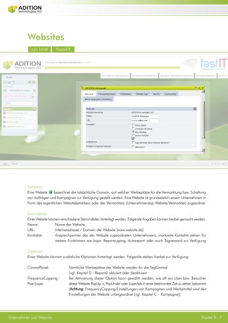 HANDBUCH - ADITION technologies AG