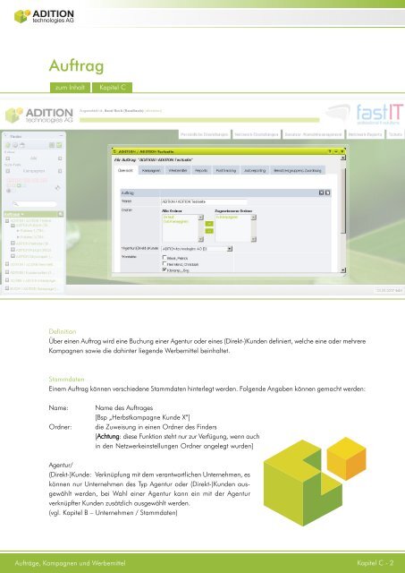 HANDBUCH - ADITION technologies AG