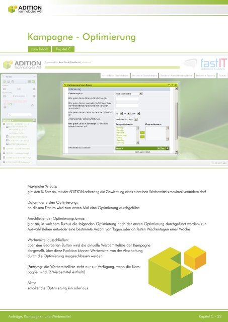 HANDBUCH - ADITION technologies AG