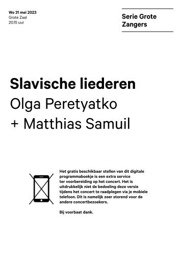 2023 05 31 Slavische liederen - Olga Peretyatko + Matthias Samuil