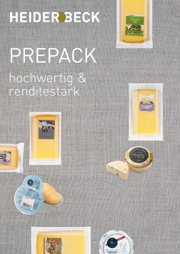 Heiderbeck Prepack Katalog 2023 