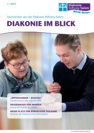 Diakonie im Blick - Sommer 2023