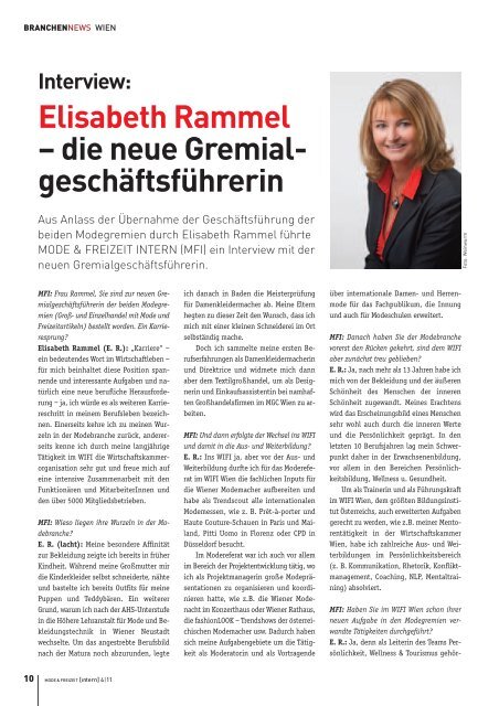 Elisabeth Rammel - e-reader.wko.at - Wirtschaftskammer Wien