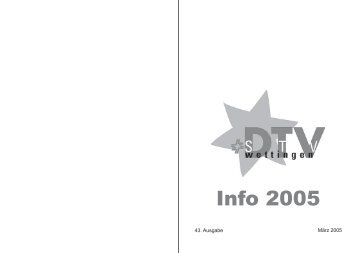 und jetzt: Rückblick auf die Multi Mega Show 2004! - DTV Wettingen