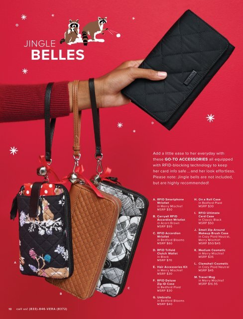 Vera Bradley Winter 2020 Holiday Gifting Catalog