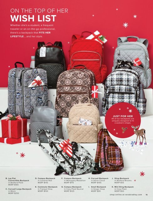 Vera Bradley Winter 2020 Holiday Gifting Catalog