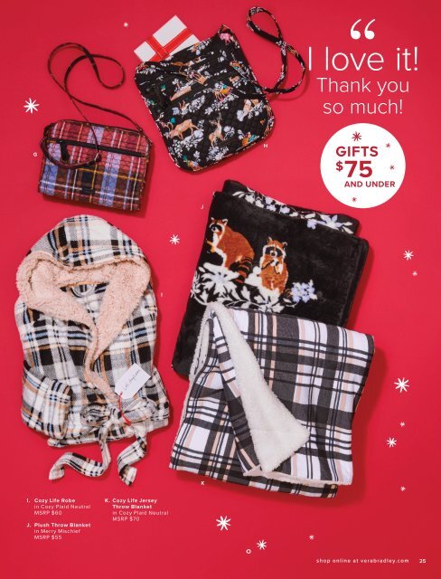 Vera Bradley Winter 2020 Holiday Gifting Catalog