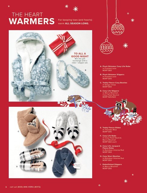 Vera Bradley Winter 2020 Holiday Gifting Catalog