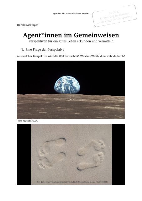 agent*innen im gemeinwesen - einführende fragen