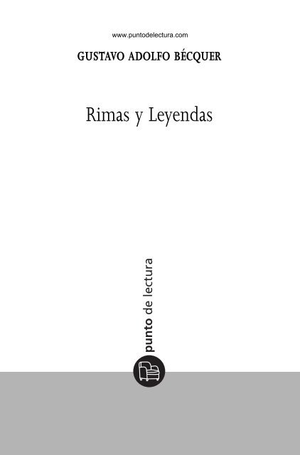 Primeras páginas de 'Rimas y Leyendas' - Prisa Ediciones