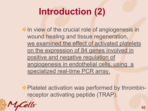 MyCells® - Platelet Rich Plasma harvesting kit : from ... - My-cells.net