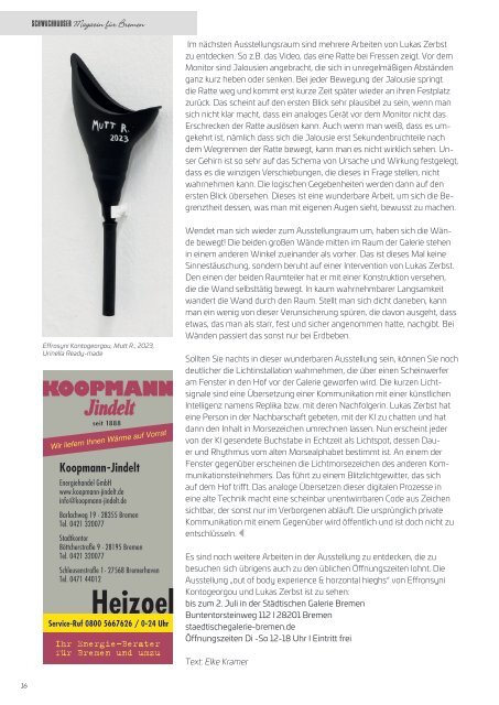 Schwachhauser I Magazin für Bremen I Ausgabe 91