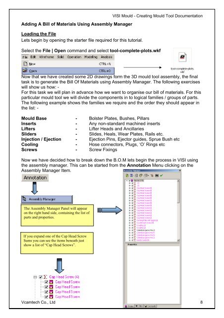 vero uk training material - VCAM TECH Co., Ltd