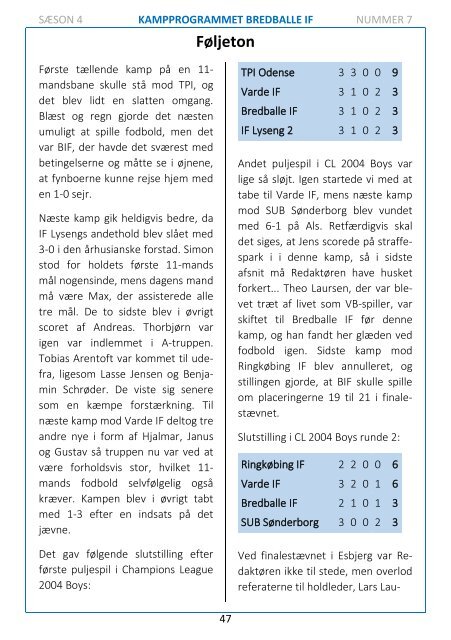 2023 - Nr. 07 - Bredballe IF - FC Sydvest 05 Tønder - 030623