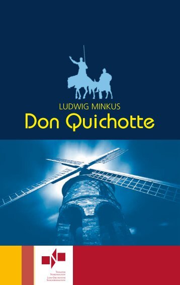 Programmheft - Don Quichotte - Theater Nordhausen