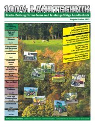 Oktober 2012 - 100% LANDTECHNIK