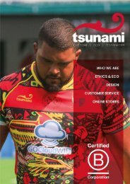 TSUNAMI BRAND PROFILE - INFOGRAPHIC