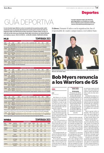 Guía Deportiva 31-05-2023