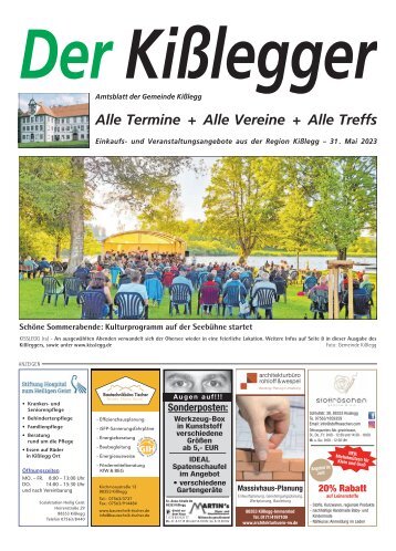 31.05.2023 Der Kißlegger