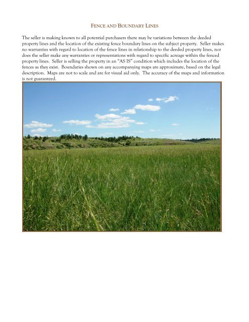 Tongue River Ranch - Pfister Land Company, LLC