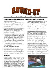 Bulletin for Jul-Aug 08 - Sertoma Club of Downtown Fort Worth