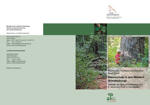 Naturschutz in den Wäldern Brandenburgs - Landesbetrieb Forst ...