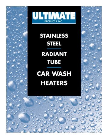CAR WASH HEATERS - Ultimate Products