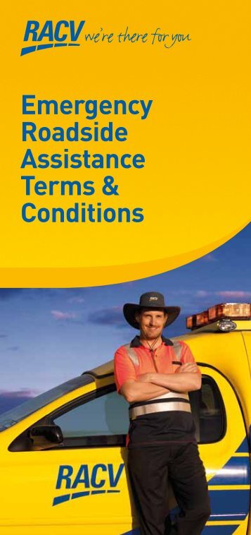 Emergency Roadside Assistance Terms & Conditions - RACV