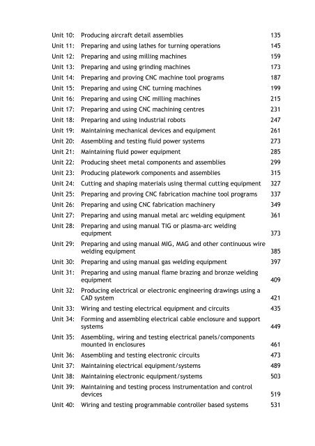 Edexcel Level 2 NVQ Diploma in Performing Engineering Operations