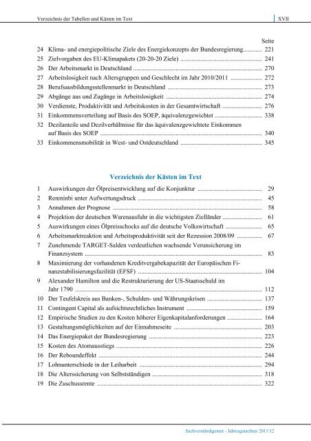 Verantwortung für Europa wahrnehmen - Sachverständigenrat zur ...