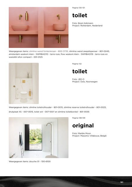 JEE-O unique bathrooms - collectie 2023 [NL]