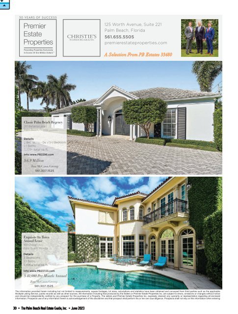 Palm Beach Real Estate Guide JUNE 2023