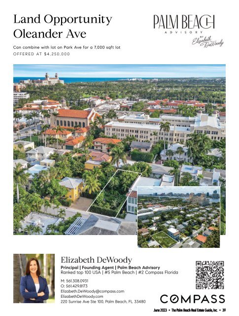 Palm Beach Real Estate Guide JUNE 2023