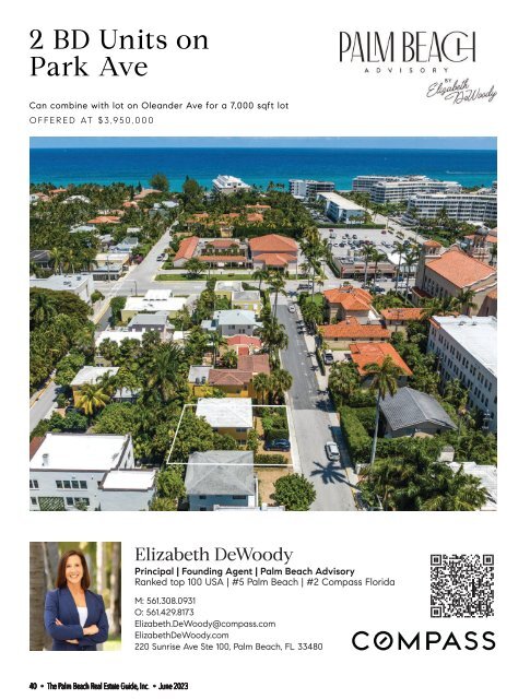 Palm Beach Real Estate Guide JUNE 2023