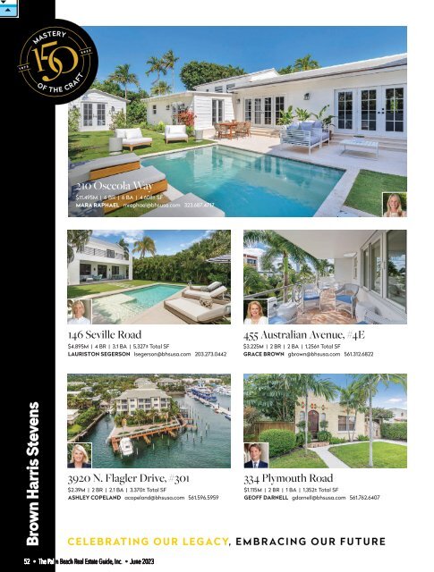 Palm Beach Real Estate Guide JUNE 2023