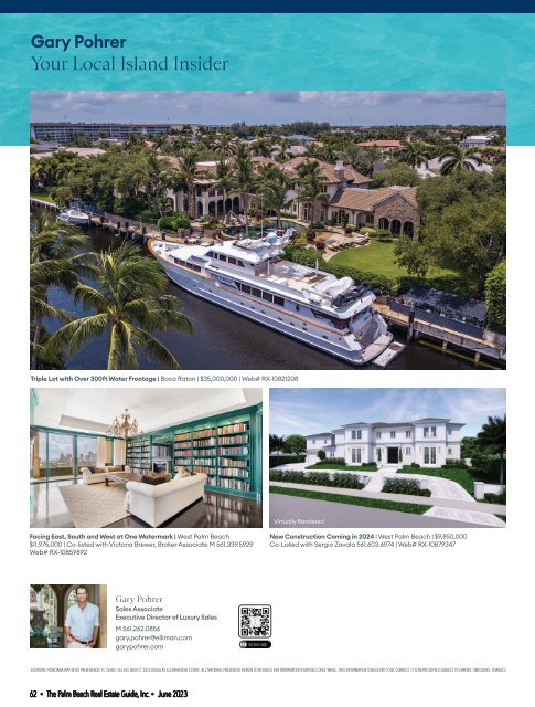 Palm Beach Real Estate Guide JUNE 2023