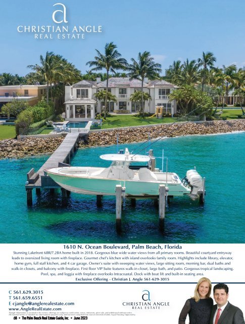 Palm Beach Real Estate Guide JUNE 2023