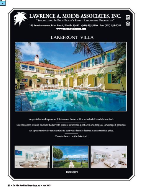 Palm Beach Real Estate Guide JUNE 2023