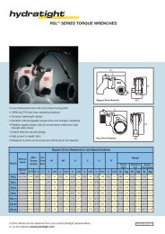 RSL™ SERIES TORQUE WRENCHES - Hydratight