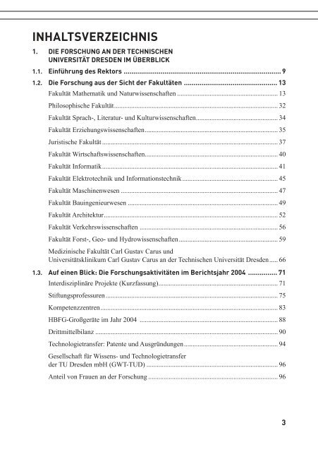 FORSCHUNGSBERICHT 2004 - Fachrichtung Chemie und ...