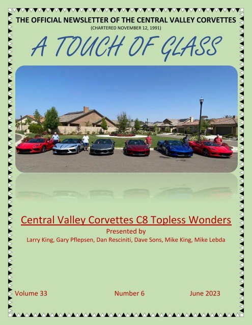Central Valley Corvettes of Fresno - June 2023
