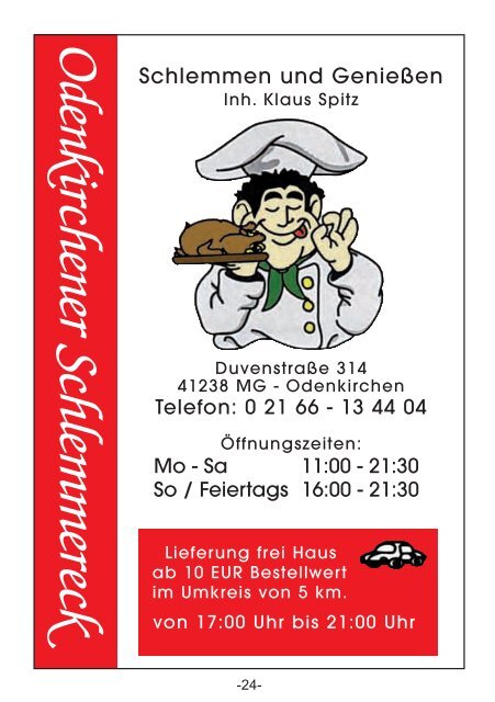 (02166) 15259 - Telefax (02166) - St. Josef Schützenbruderschaft ...