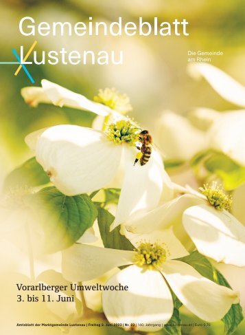 Gemeindeblatt Lustenau Nr. 22 | Freitag, 2. Juni 2023