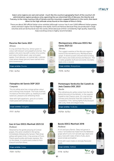 Lanchester Wines Portfolio 2023