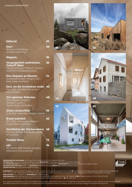 architektur FACHMAGAZIN Ausgabe 3 2023